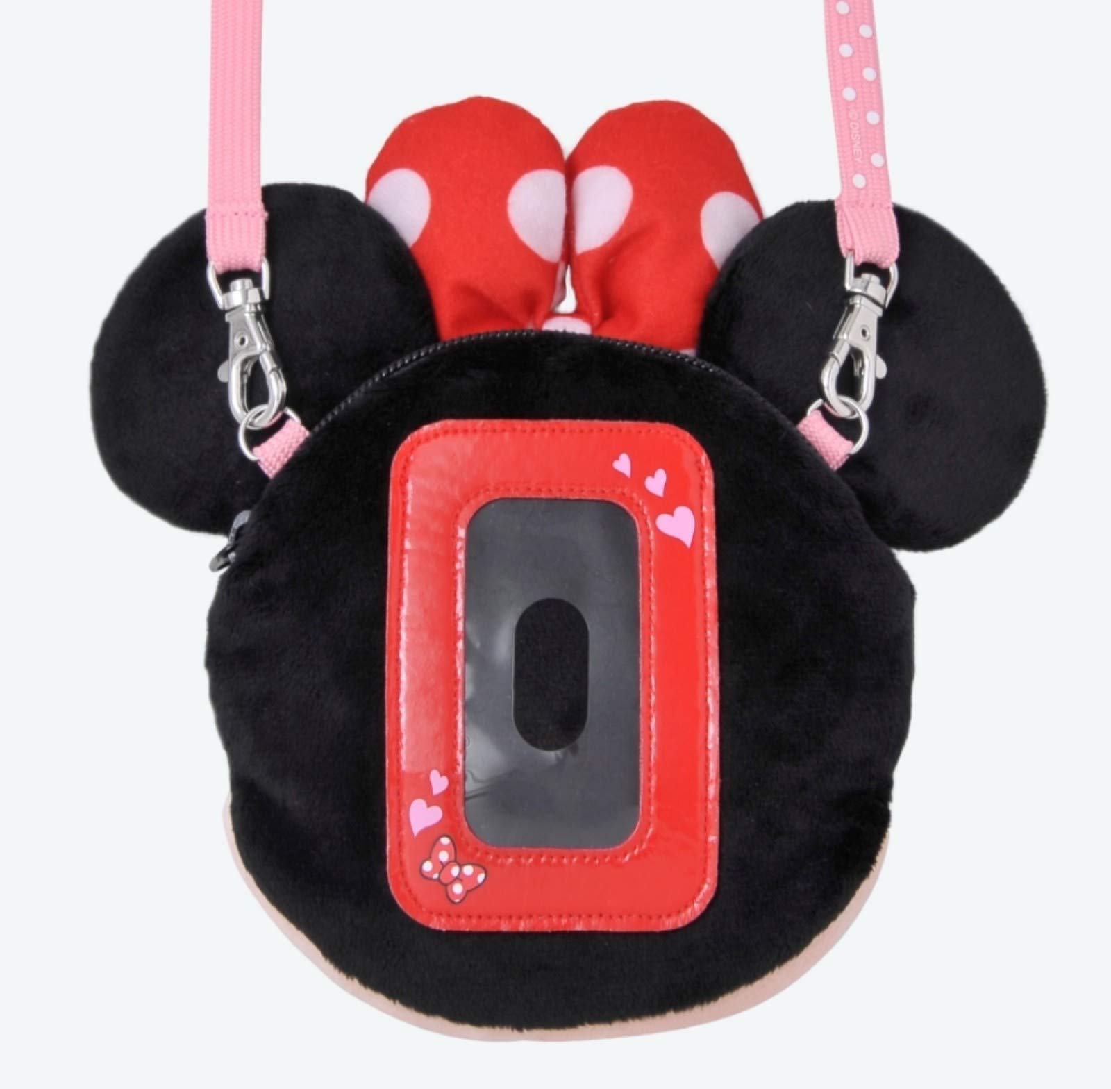 Amazon.co.jp: TDR ミニー マウス パスケース ネック コインケース