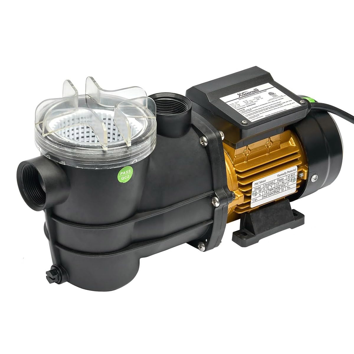Amazon.com : XtremepowerUS 3/4HP Swimming Pool Pump (2400GPH) Pond