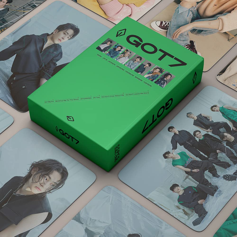 Kpop GOT7 Lomo Cards 55 Pack GOT7 2022 GOT7 Card for Album, GOT7