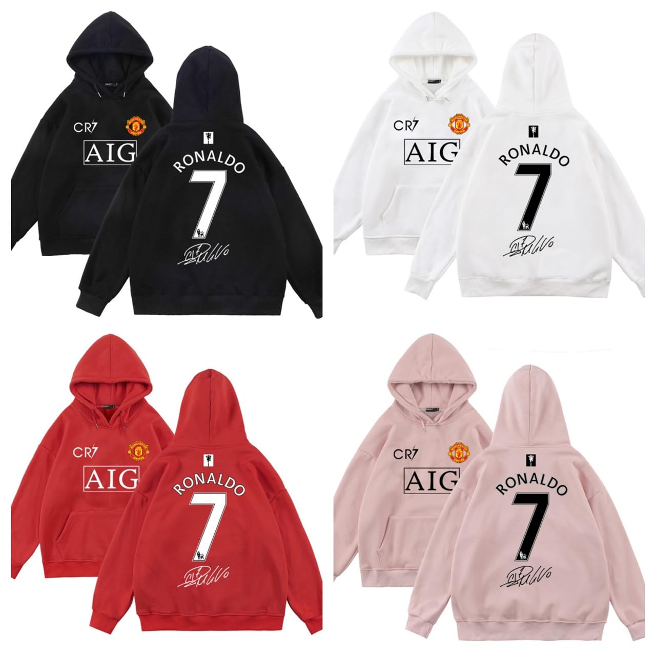 Amazon.co.jp: Manchester United Uniform, Cristiano Ronaldo Hoodie