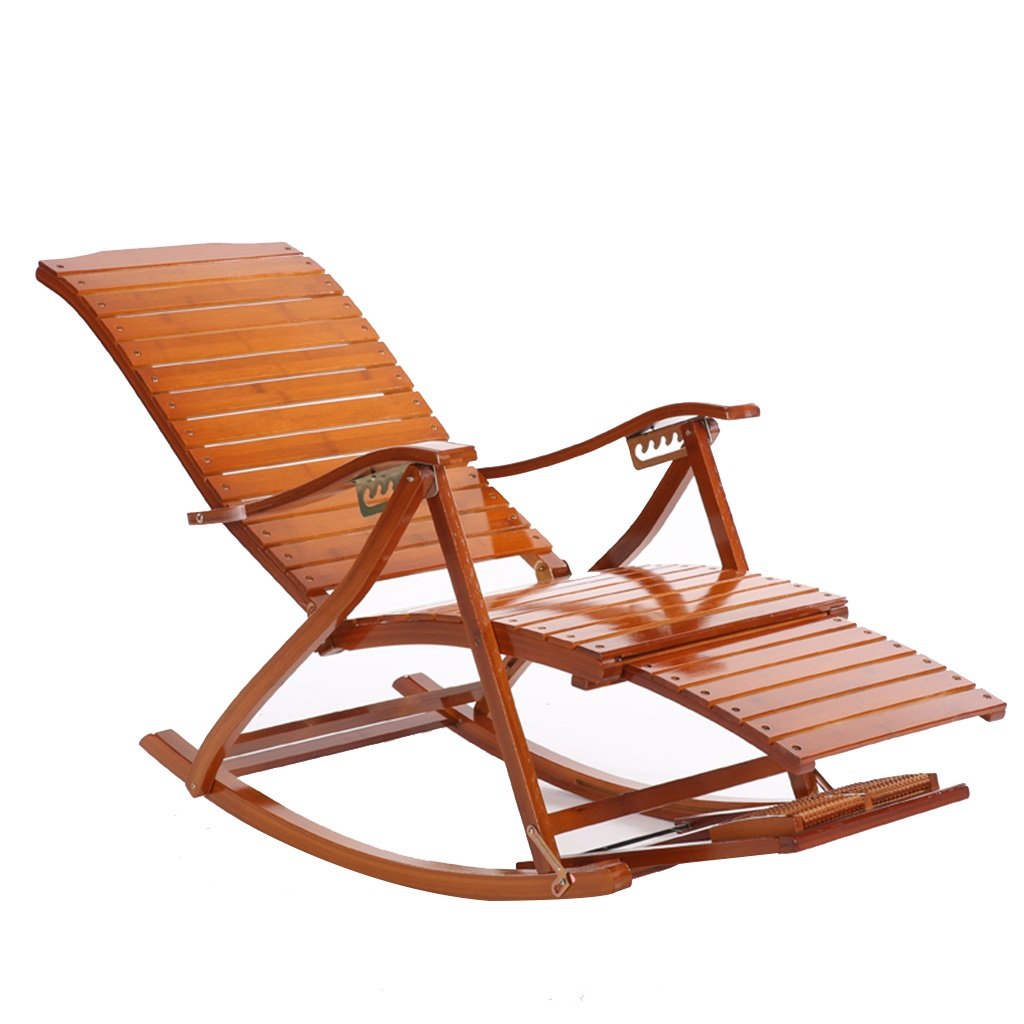 Amazon.co.jp: 竹製ロッキングチェア 大人用昼寝用チェア