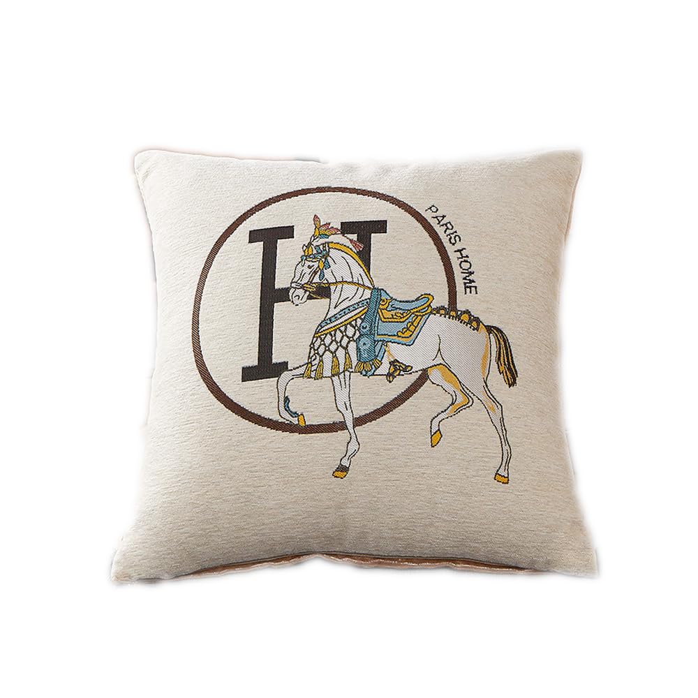 Amazon.com: Croker Horse 18x18'' inches Throw Pillow Cushion