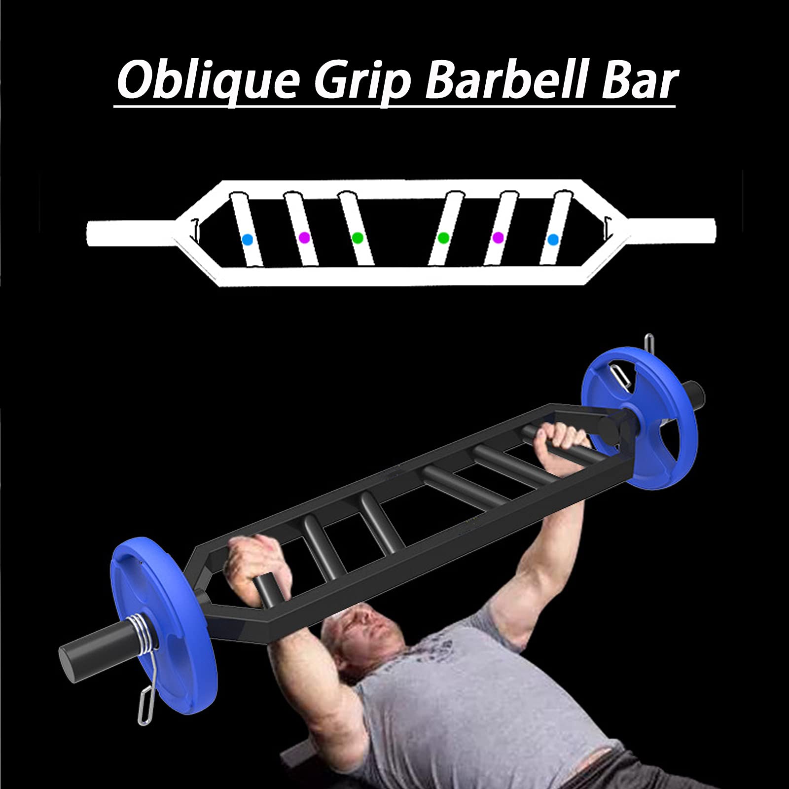 Amazon | 50 mmオリンピック バーベルシャフト,鋼wシャフト，防錆ez