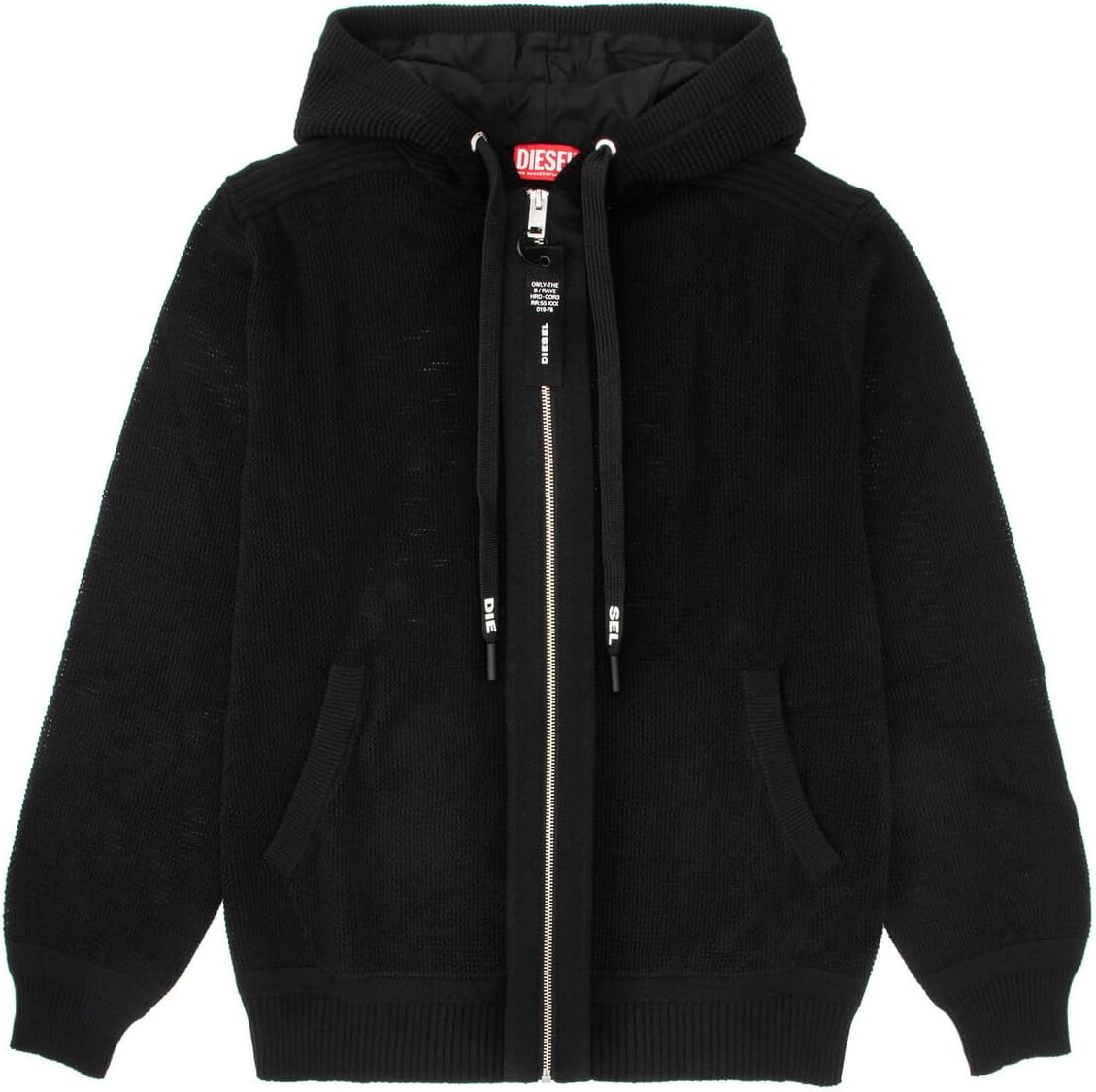 Amazon.co.jp: (ディーゼル) メンズ ニット メッシュジップニット