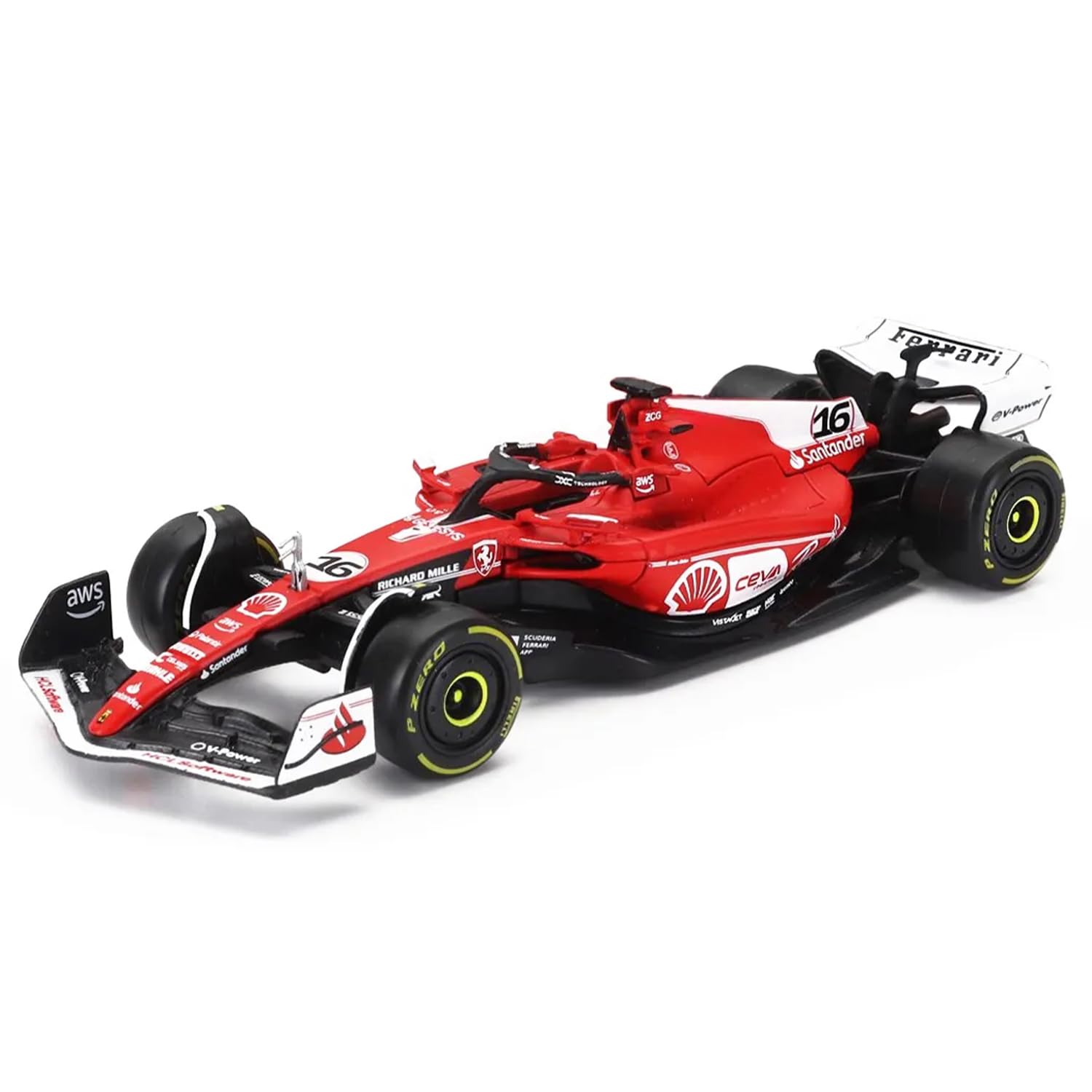 Amazon.com: Bburago 1/43 - SF-23 for Scuderia Ferrari F1 Team
