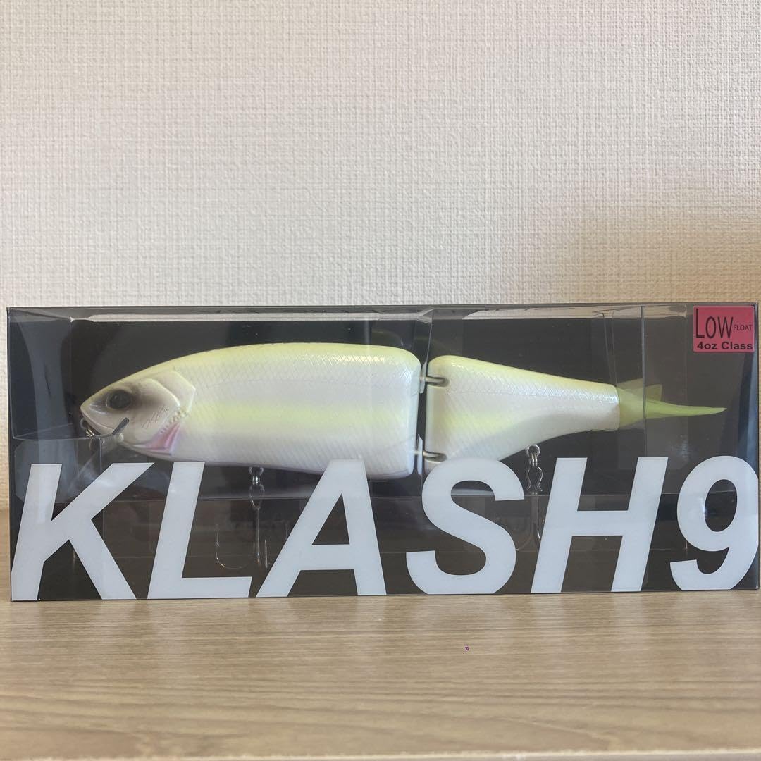 D.R.T KLASH9 LOW ビッグベイトルアー 紫色 スペアパーツ付き D.R.T