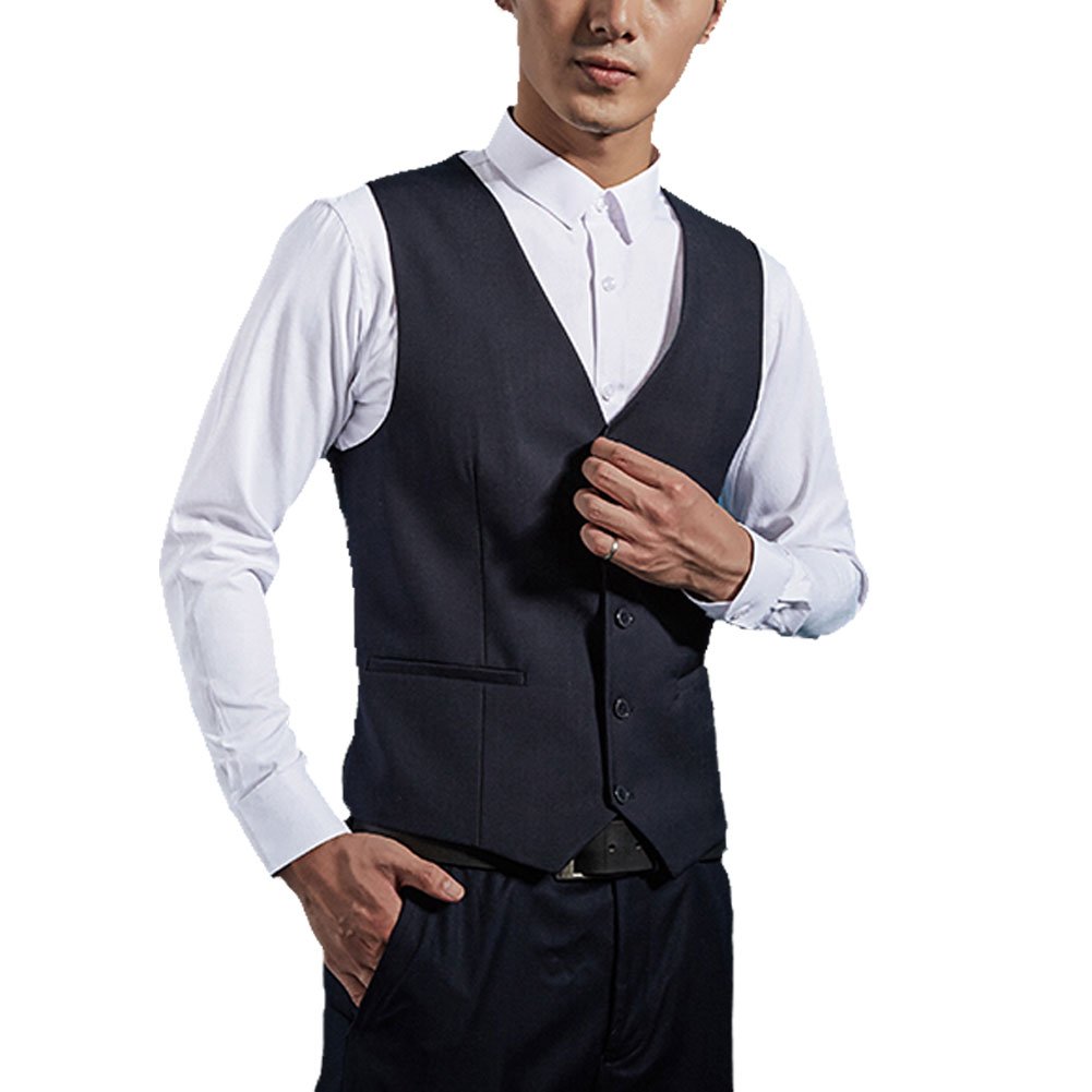 ジレ メンズXSサイズ Amazon | [Happylifehere] ジレ メンズ ビジネス