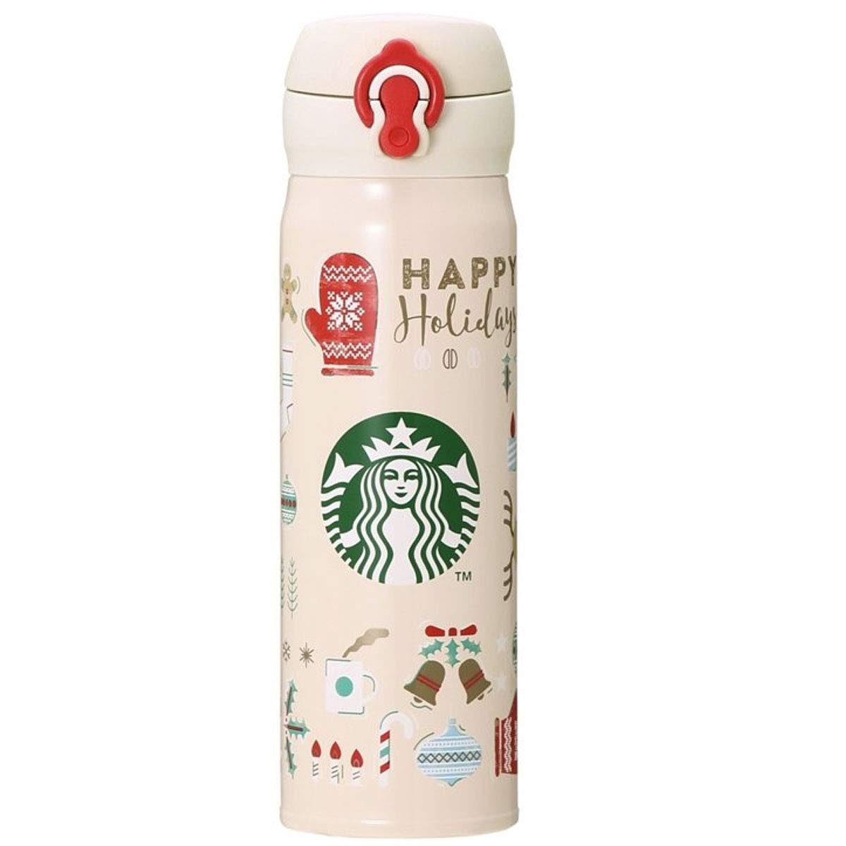 Amazon｜スターバックス ホリデー 2018 ハンディー ステンレス ボトル