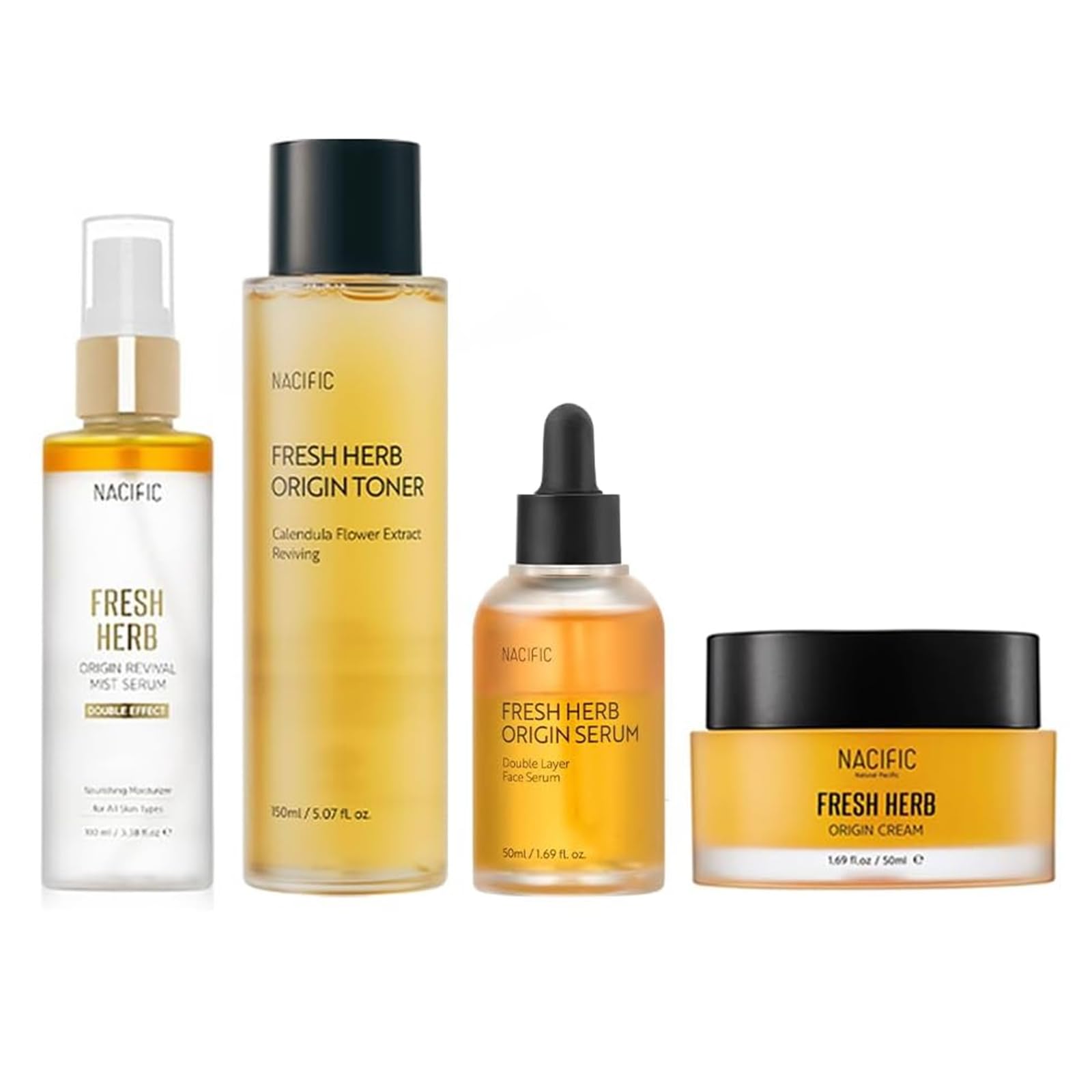 Amazon.com: NACIFIC Fresh Herb Origin 4 Pieces Skincare Set