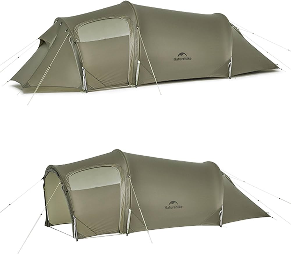 Amazon.co.jp: Naturehike トンネルテント 2/3人用 1.84kg 4.46㎡ 超