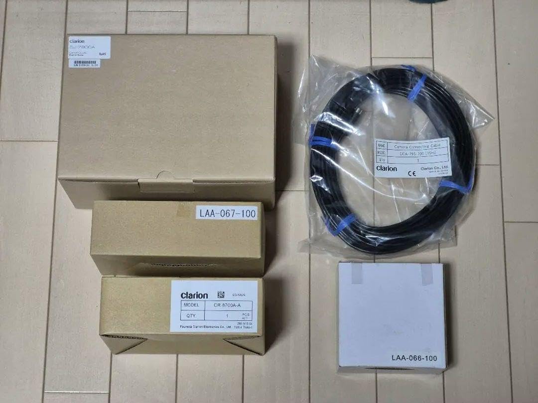 クラリオン CJ-7800A + CR-8700A 10mケーブル セット品 clarion