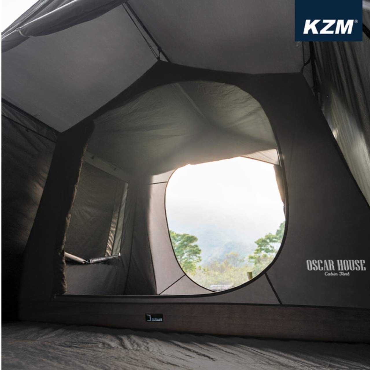 Amazon.co.jp: KAZMI カズミ テント オスカーハウスキャビン テント 3