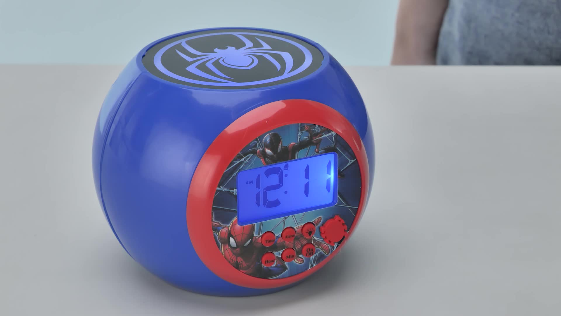 Amazon.com: LEXIBOOK - Marvel Spider-Man Projector Alarm Clock