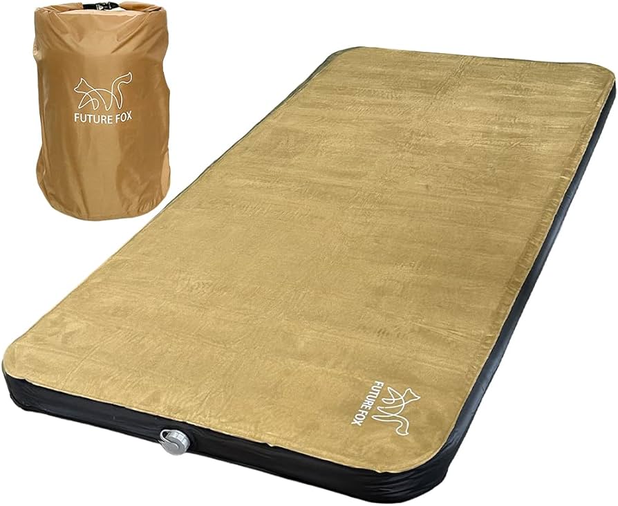 Amazon | FUTUREFOX ワイド キャンプマット エア マット 特殊ウレタン