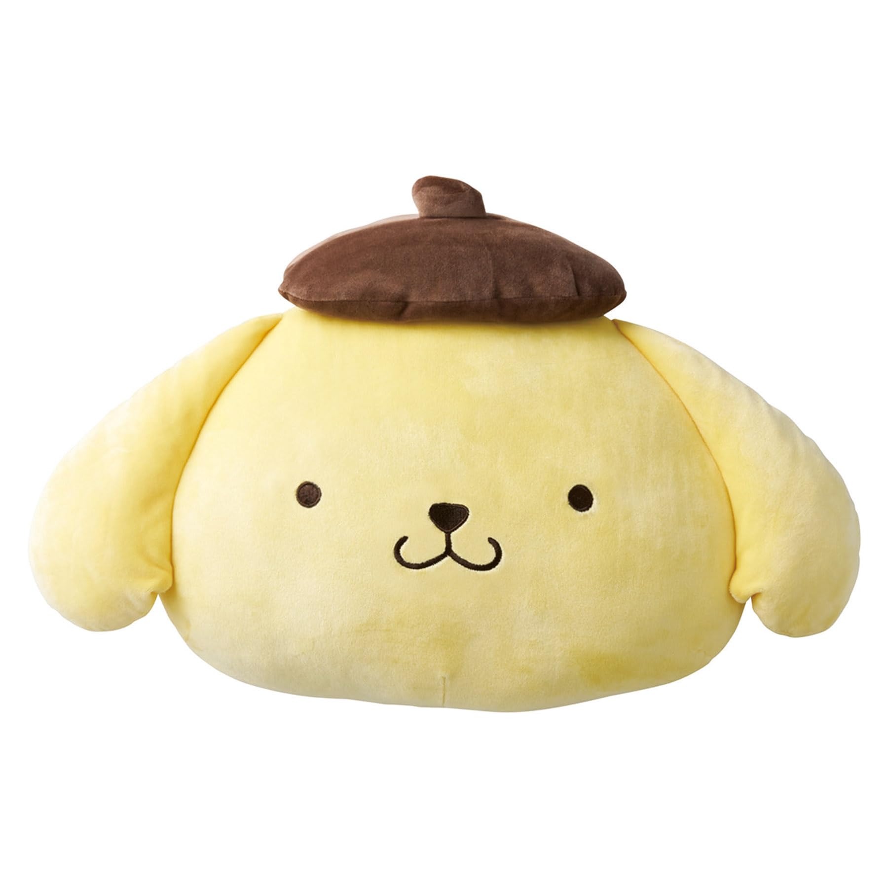 Amazon.co.jp: 丸眞 クッション ポムポムプリン フェイスクッション