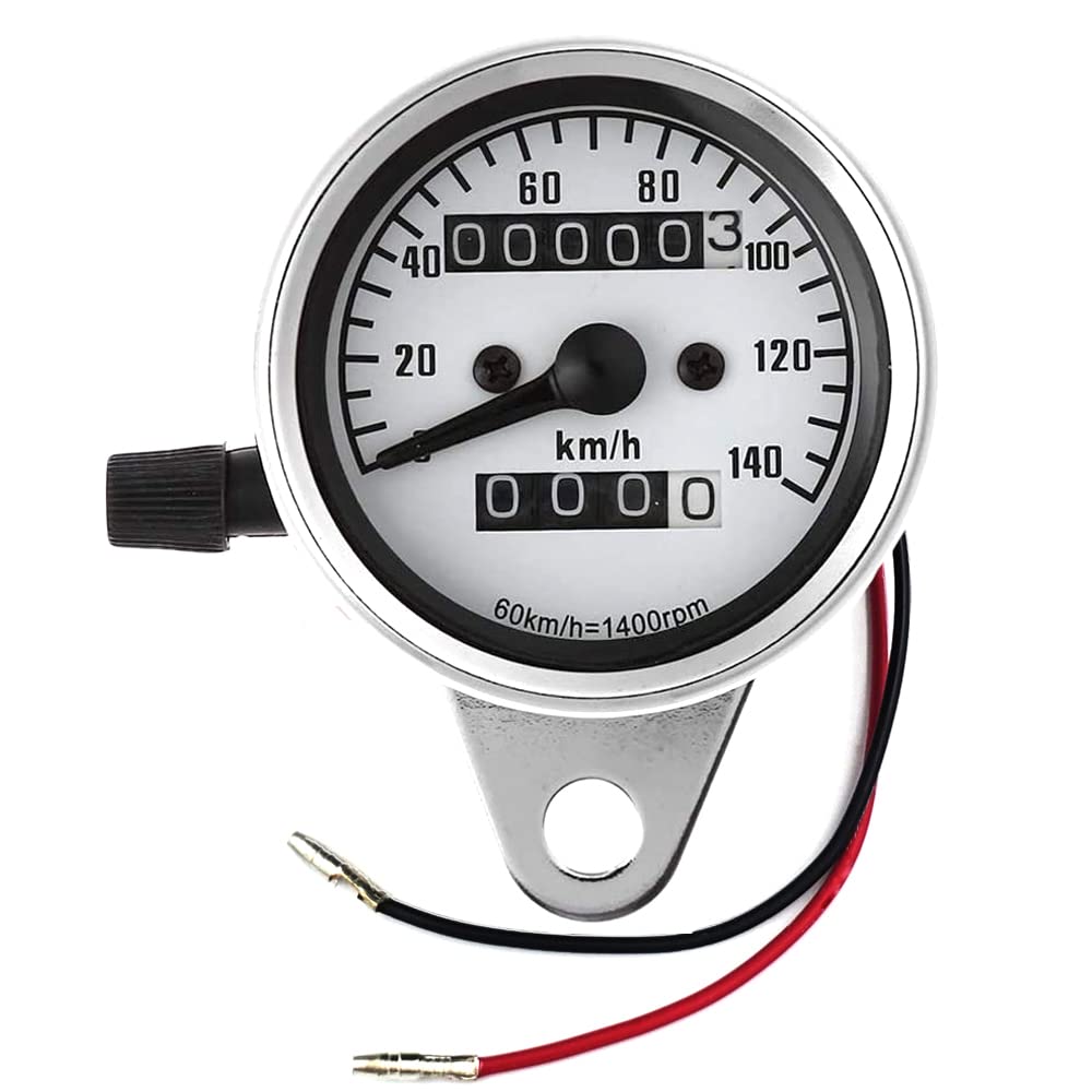 Amazon.co.jp: スピードメーター バイク 汎用 機械式 最大速度表示