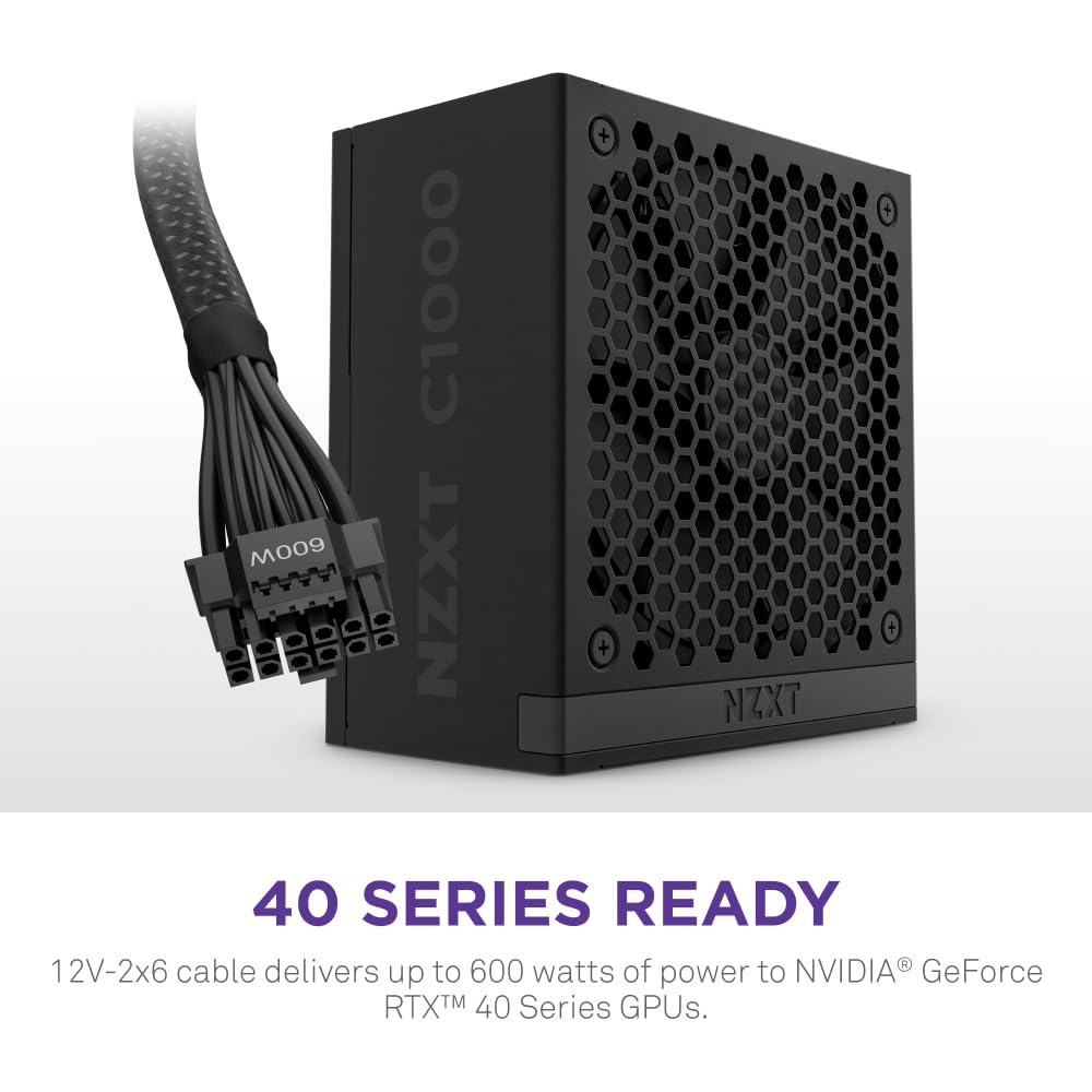 Amazon.com: NZXT C1000 Gold ATX 3.1 - Fully Modular Low-Noise PC