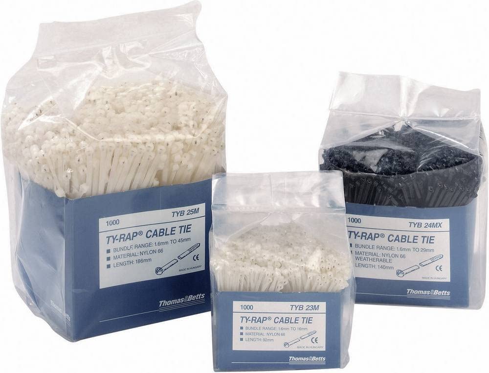 ABB (T&B) TY-RAP TYZ23M 1000本入 1箱TYB-23M | タイラップ・ケーブル