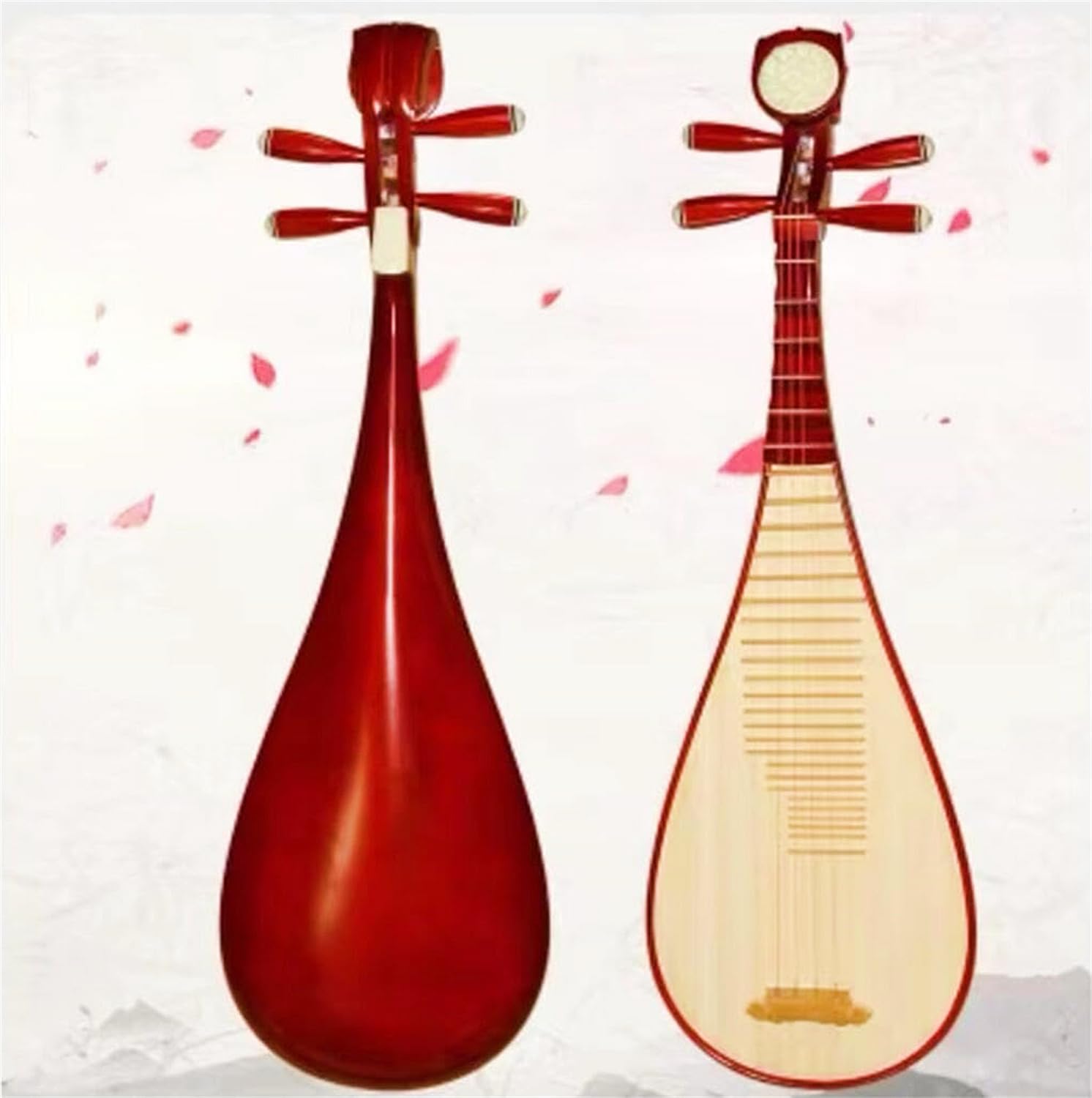 Amazon | 中国楽器「琵琶」琵琶 (びわ) 普及品 中国琵琶演奏セット