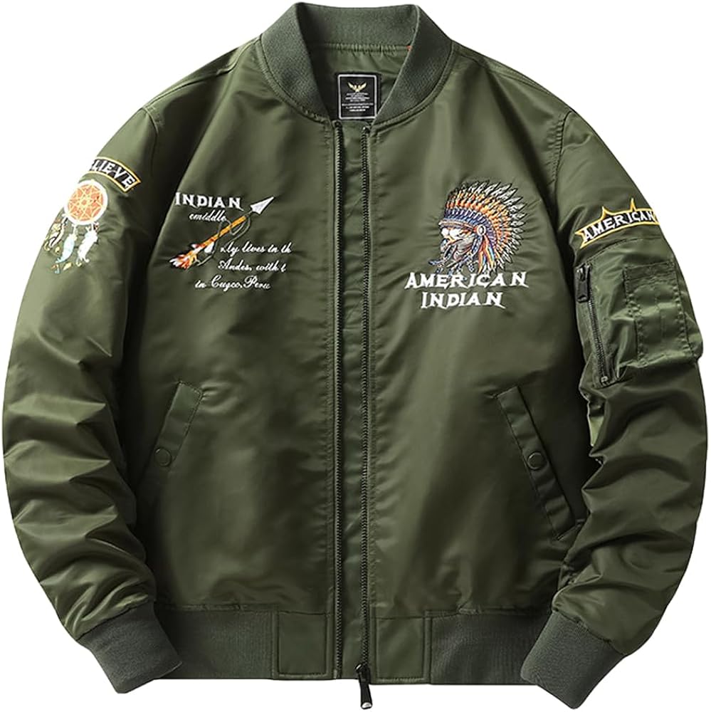 BOTT フライトジャケット MA-1ジャケット Lサイズ カーキ Johnbull