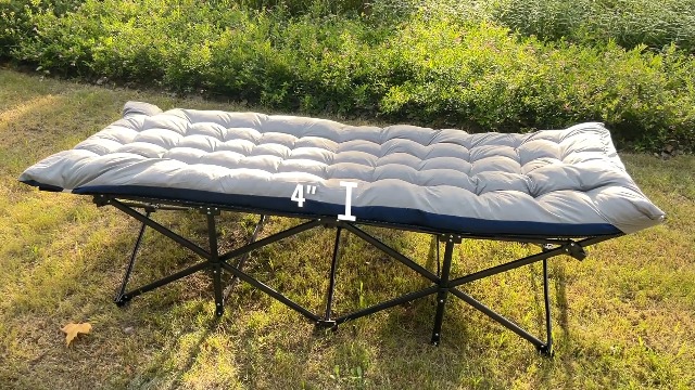 Amazon.com: Suteck Camping Cot, 32In XXL Folding Camping Cot Heavy