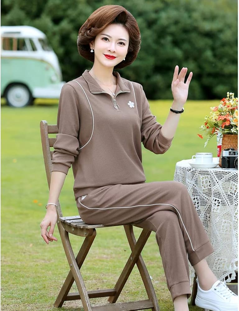 Amazon.co.jp: [MTKCNTL] ジャージ 上下セット レディース 40代