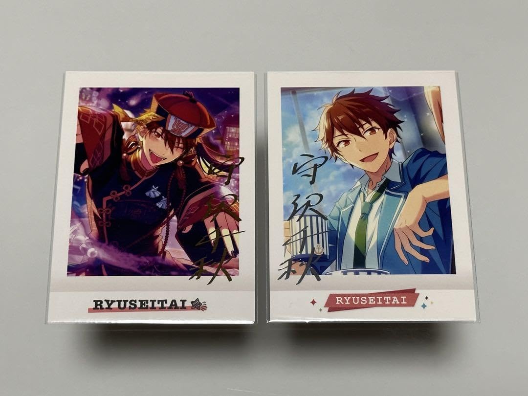 Amazon.co.jp: あんスタ 守沢千秋 ぱしゃこれ 箔押し 2枚 : おもちゃ