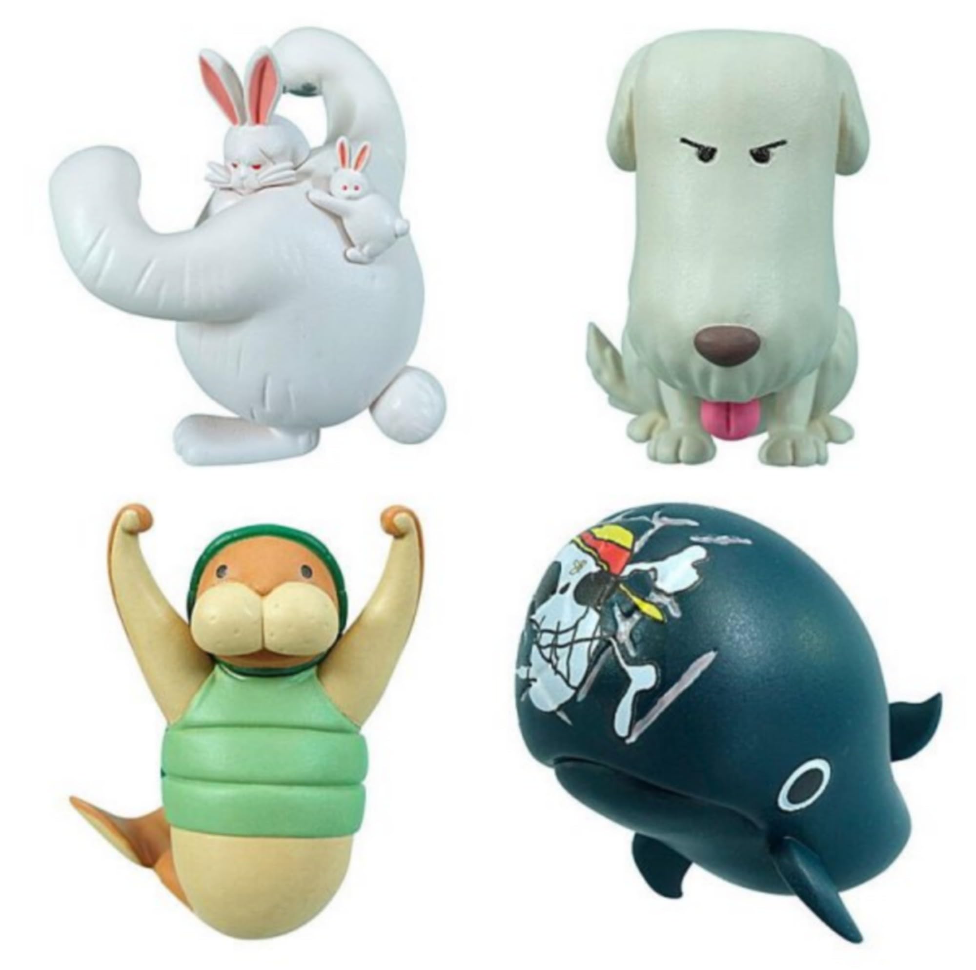 Amazon.co.jp: ONE PIECE ワンピース ワンピの実 あにまる01 × 全4種