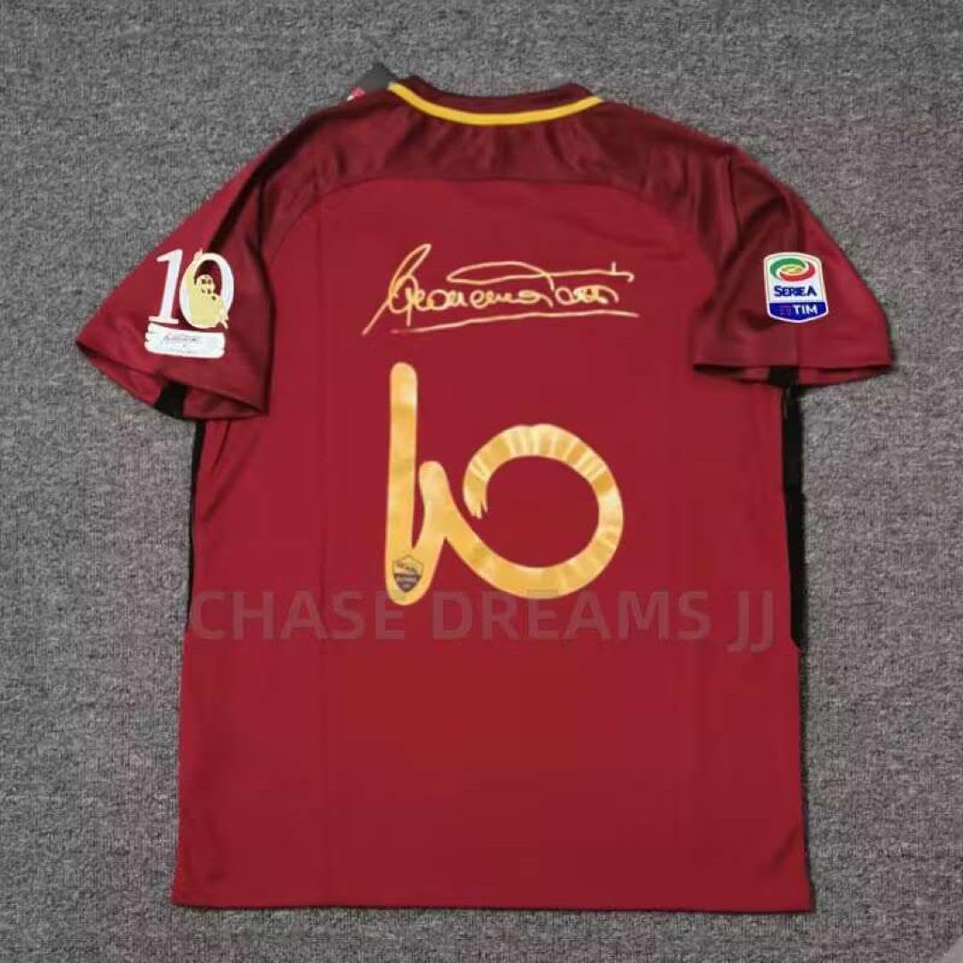 TOTTI 10 トッティ試合実使用シャツ ASローマ TOTTI 10 トッティ試合実