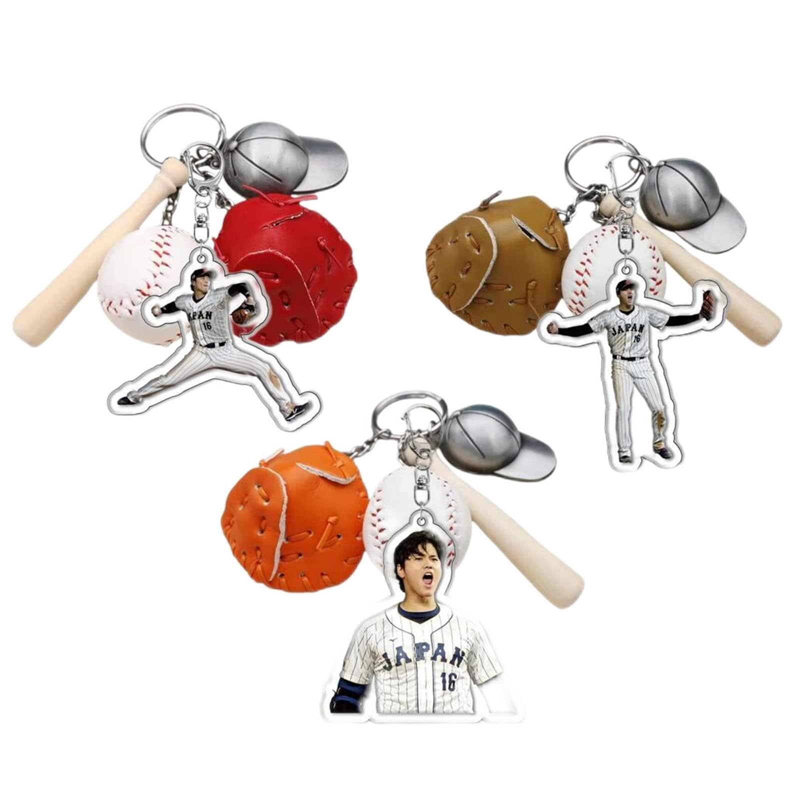 Amazon.co.jp: [YOKIMA] 大谷翔平グッズ キーホルダーセット WBC 野球