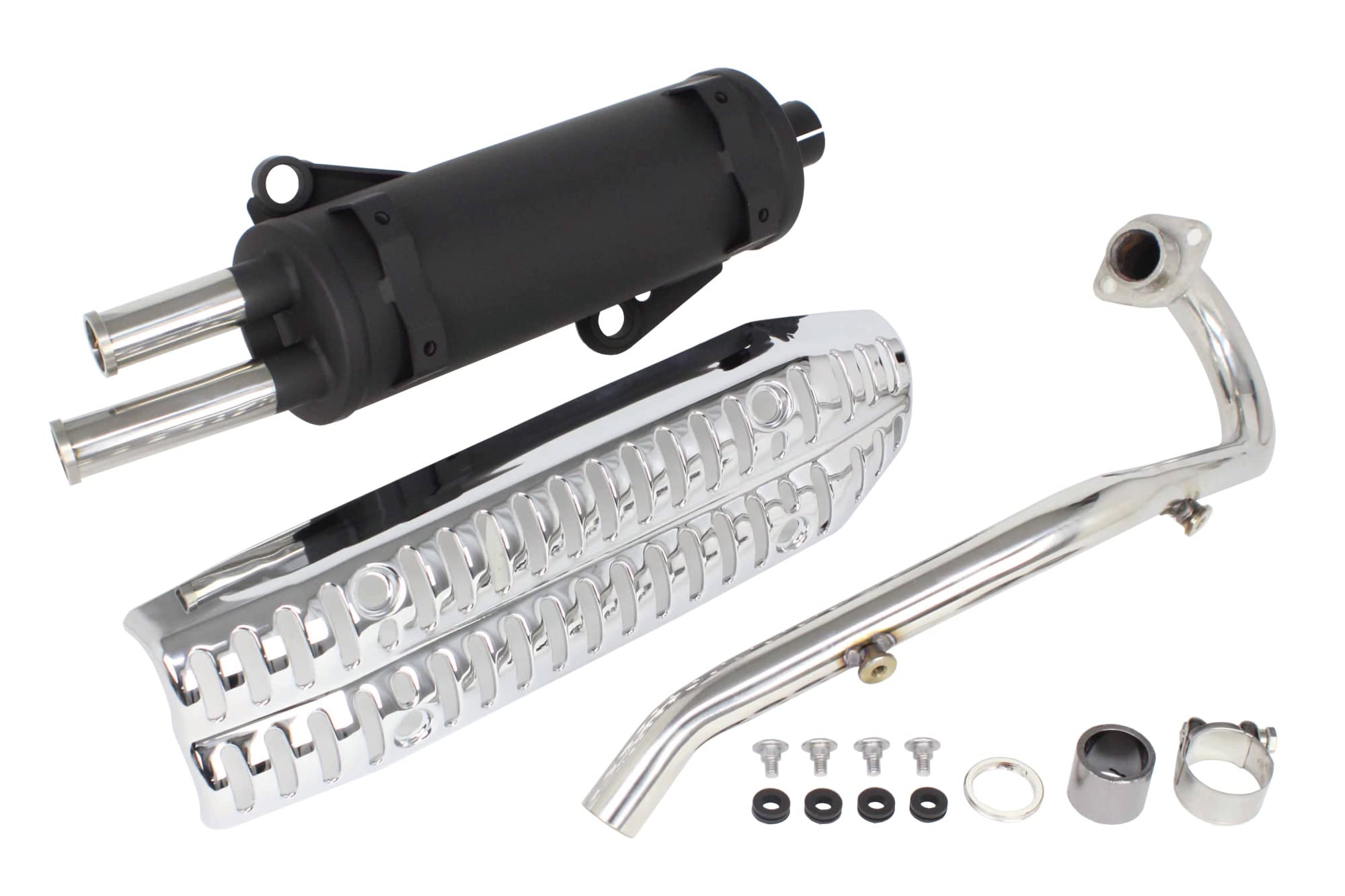 Amazon | スペシャルパーツ武川 (TAKEGAWA) スクランブラーマフラー