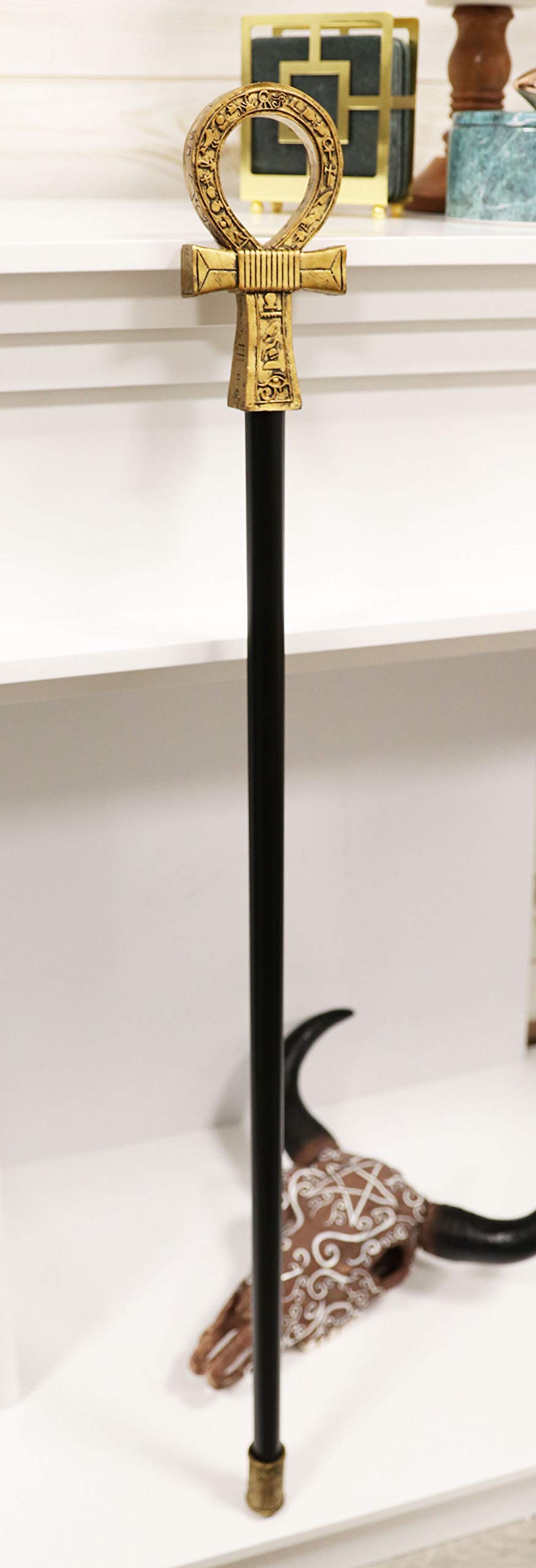 Amazon.co.jp: Ebros ギフト 金色 エジプト アンク シンボル 生命の鍵