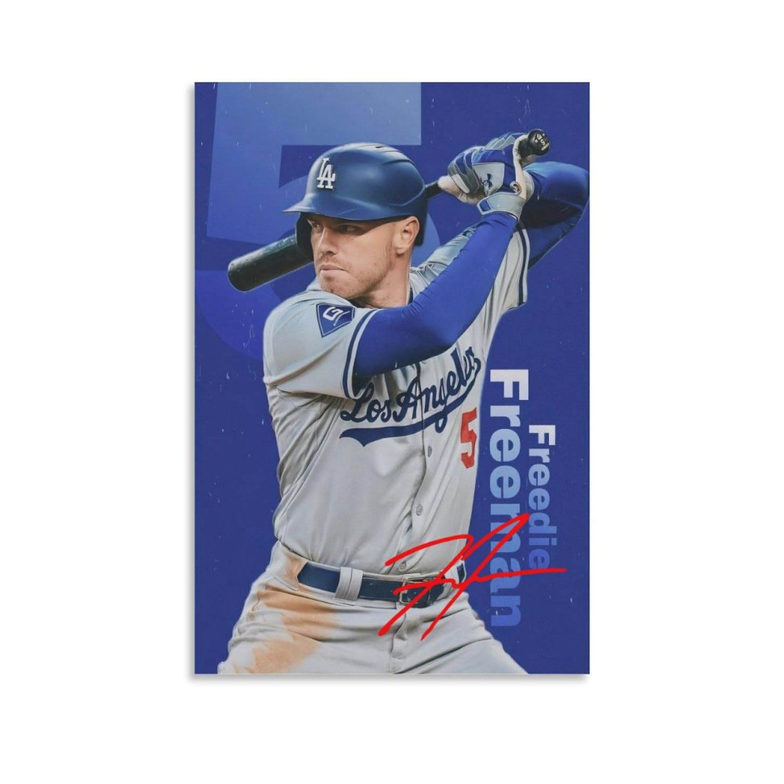 Amazon.co.jp: フレディ・フリーマン 直筆サイン入りフッ 野球選手