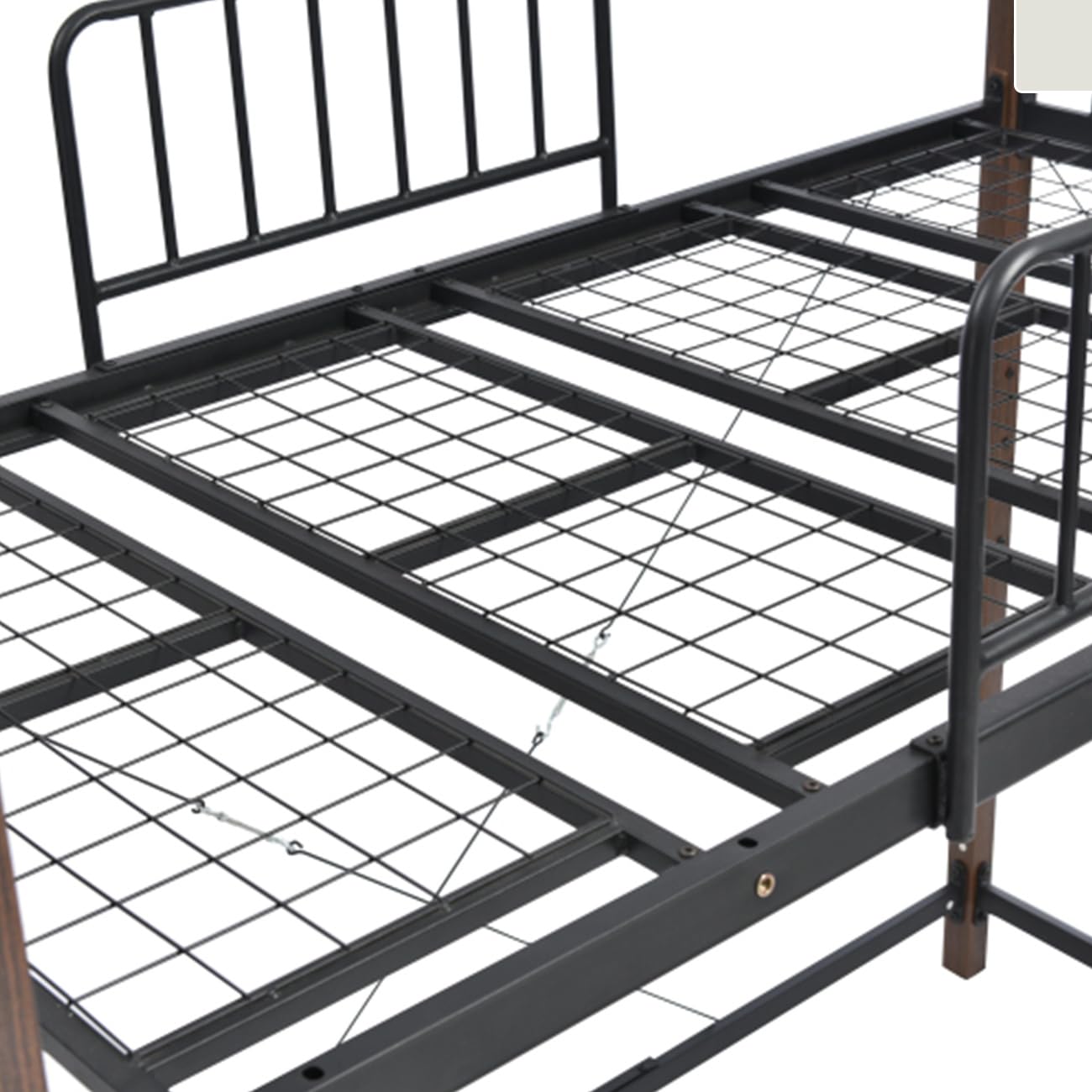 Amazon｜ロフトベッド パイプベッド シングル 耐荷重150kg 高さ140cm