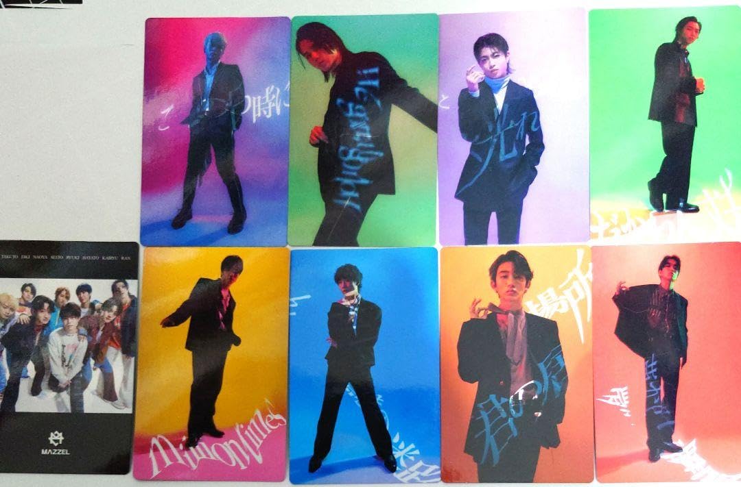 Amazon.co.jp: MAZZEL Vivid トレカ コンプ 全員 9枚 : おもちゃ