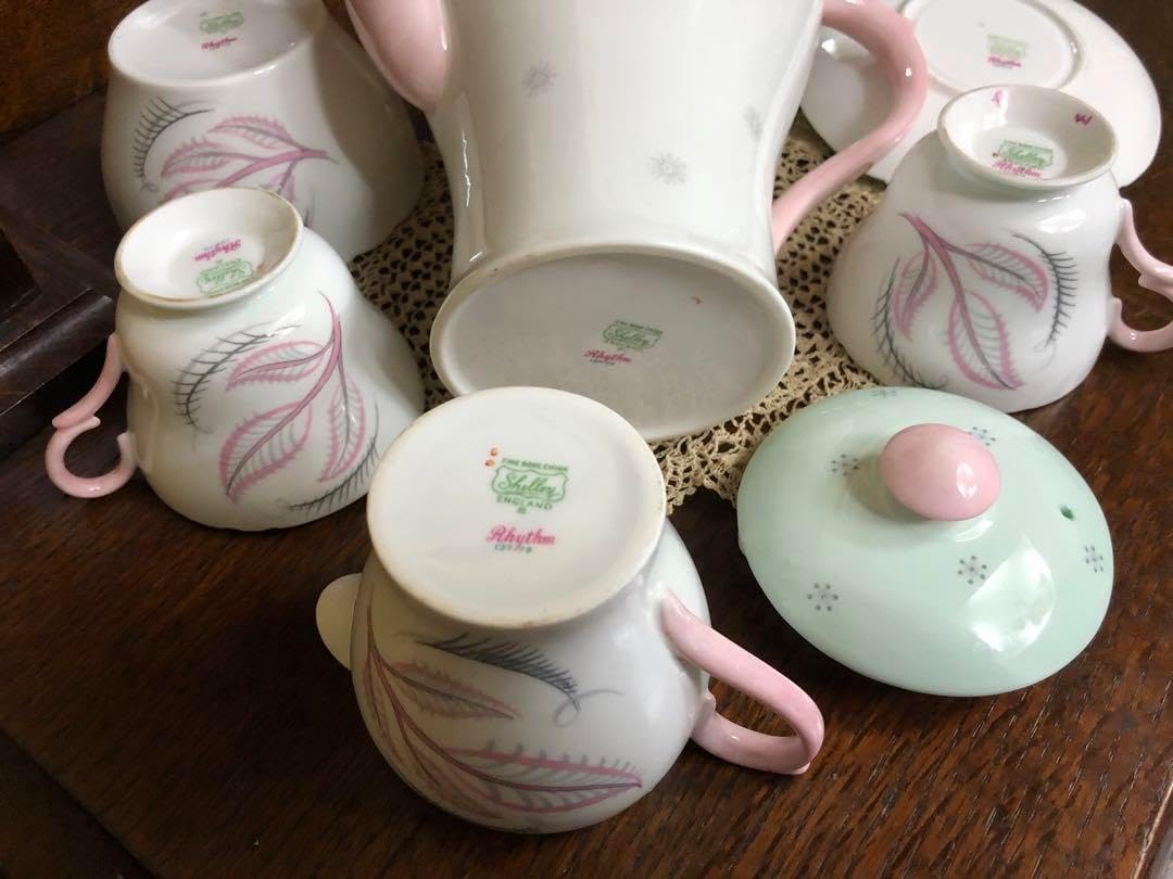 ドイツ エッシェンバッハ ポット カップ＆ソーサー クリーマー