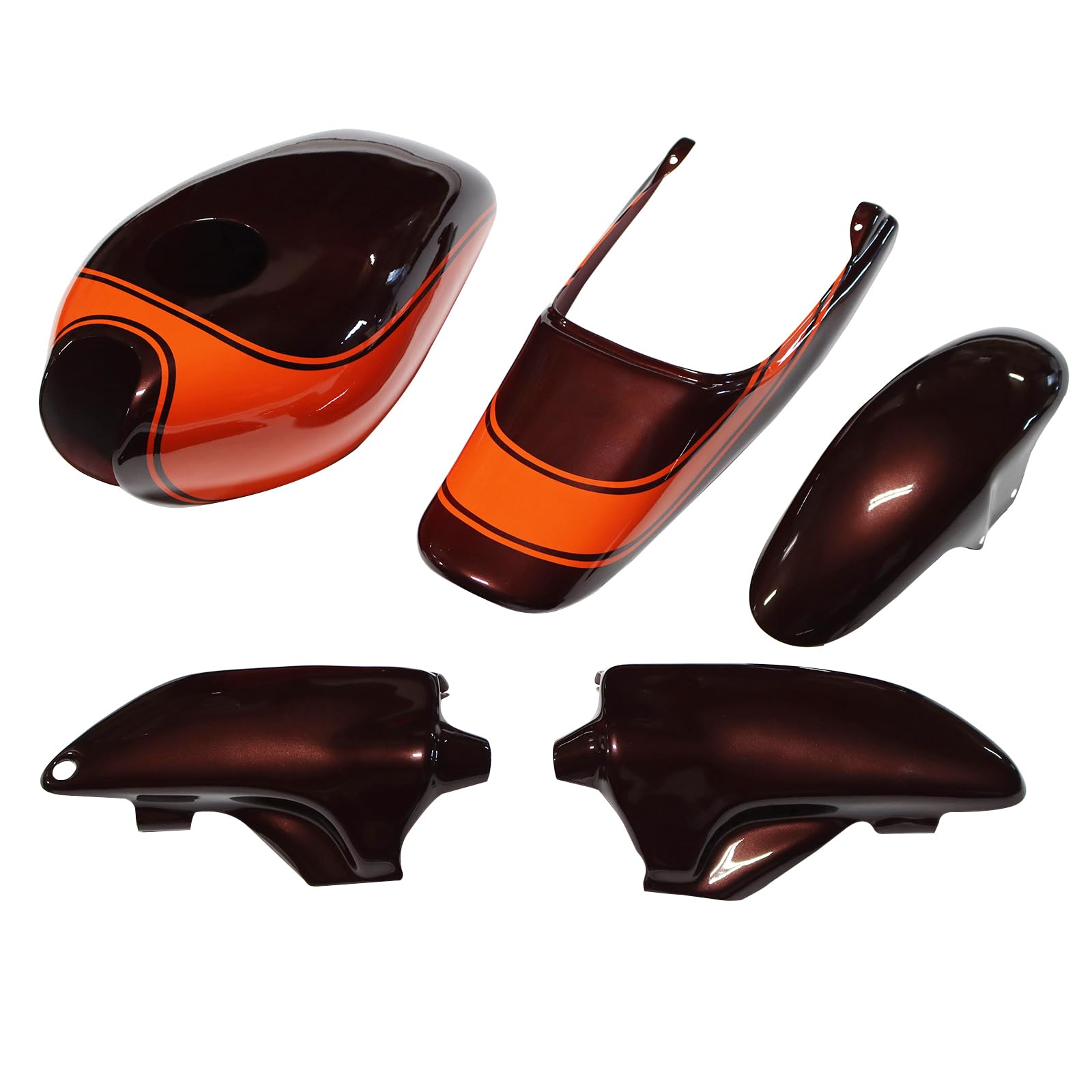 Amazon | エナジープライス バイク 外装セット 5点セット カワサキ対応