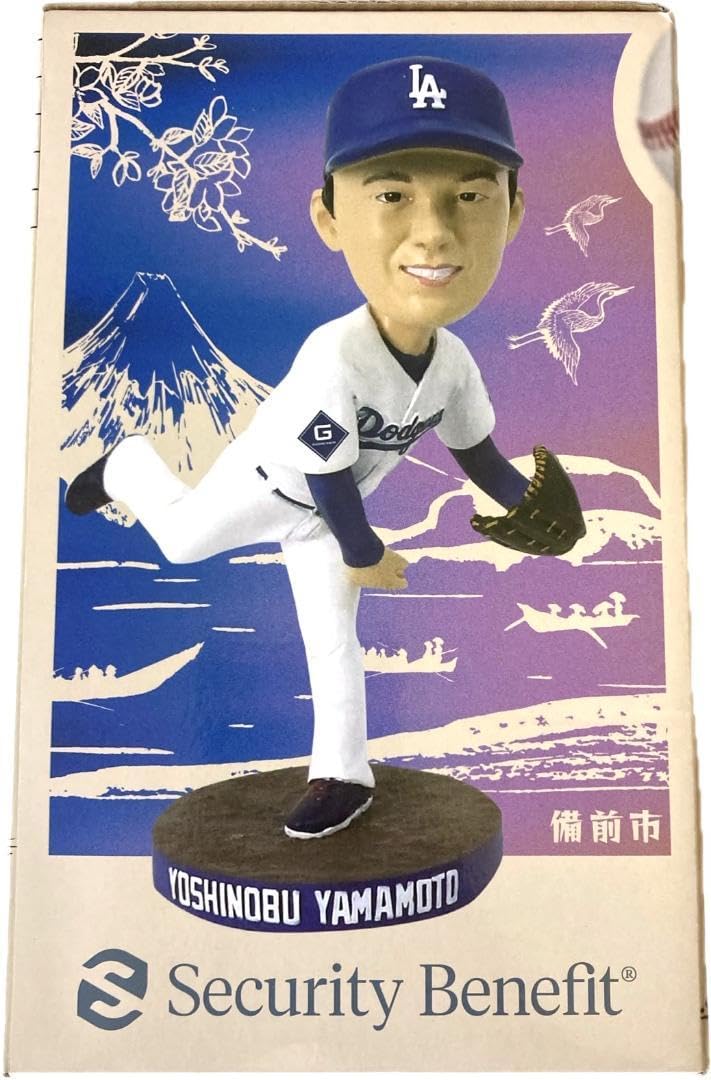 ブ*ジ様 Orix Buffaloes ボブルヘッドフィギュア 山本由伸 18 【公式通販】