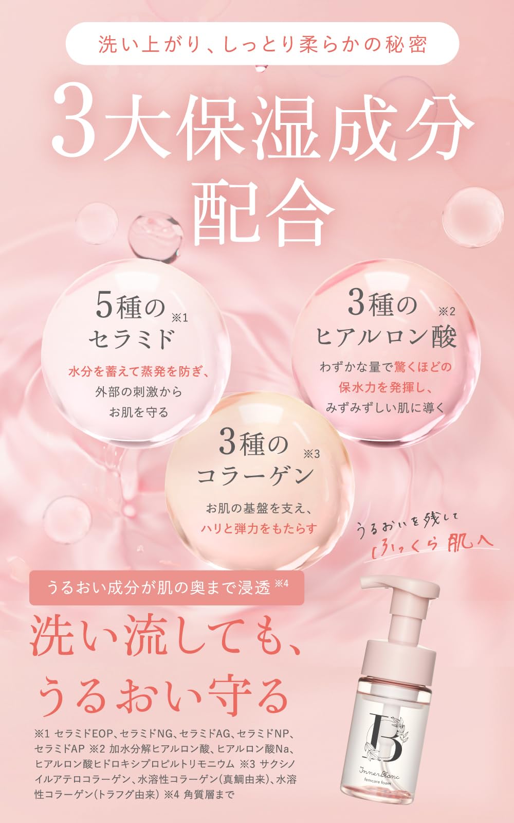 Amazon.co.jp: インナーブラン フェムケアフォーム 詰替用 100mL約1