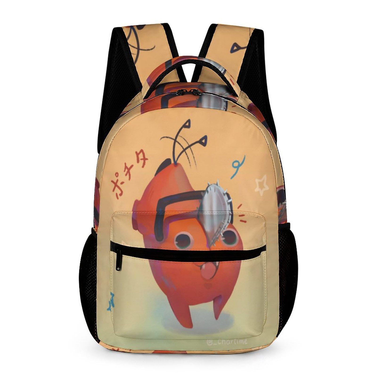 Amazon.co.jp: チェンソーマン デンジ ポチタ 双肩バッグ リュック