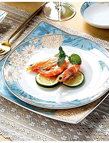 Amazon｜ヨーロッパの高級食器セット60点、ボーンチャイナ食器