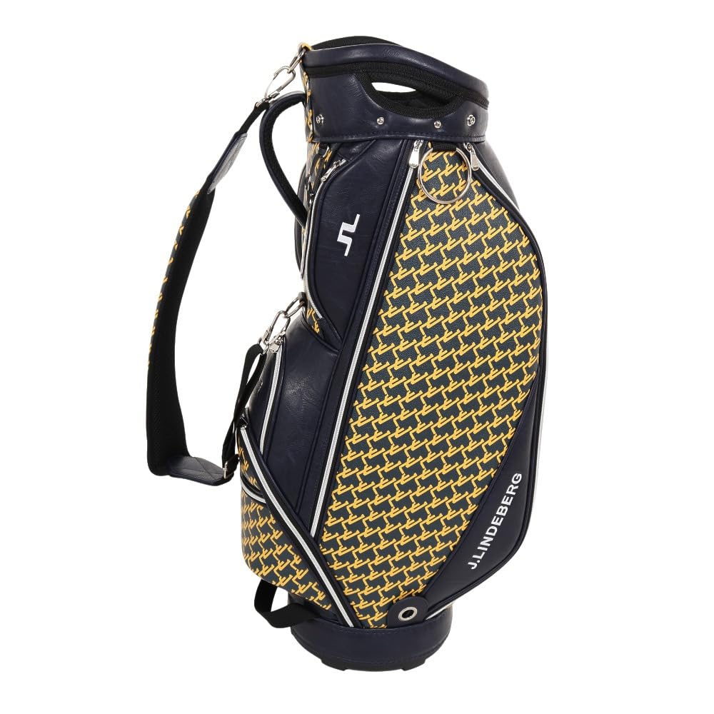 Amazon | J.LINDEBERG ゴルフ キャディバッグ カート式 9.5型 5分割