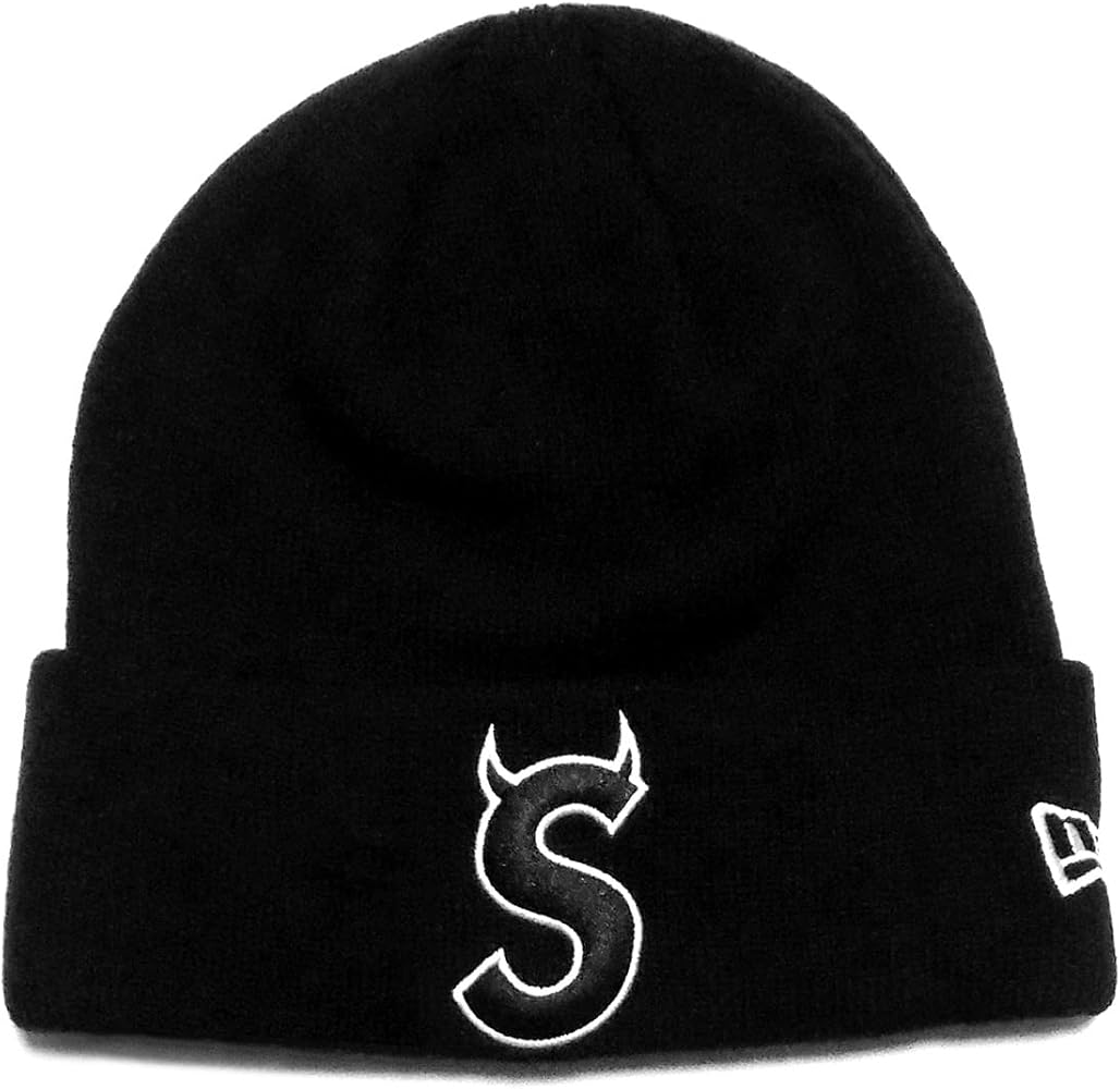 Amazon | [シュプリーム] メンズ ニューエラコラボデビルSロゴビーニー