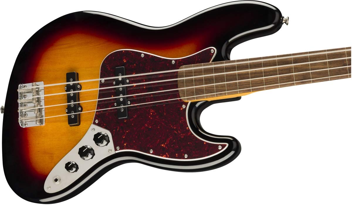 Amazon.com: Squier Classic Vibe 60s Jazz Bass, 3-Color Sunburst