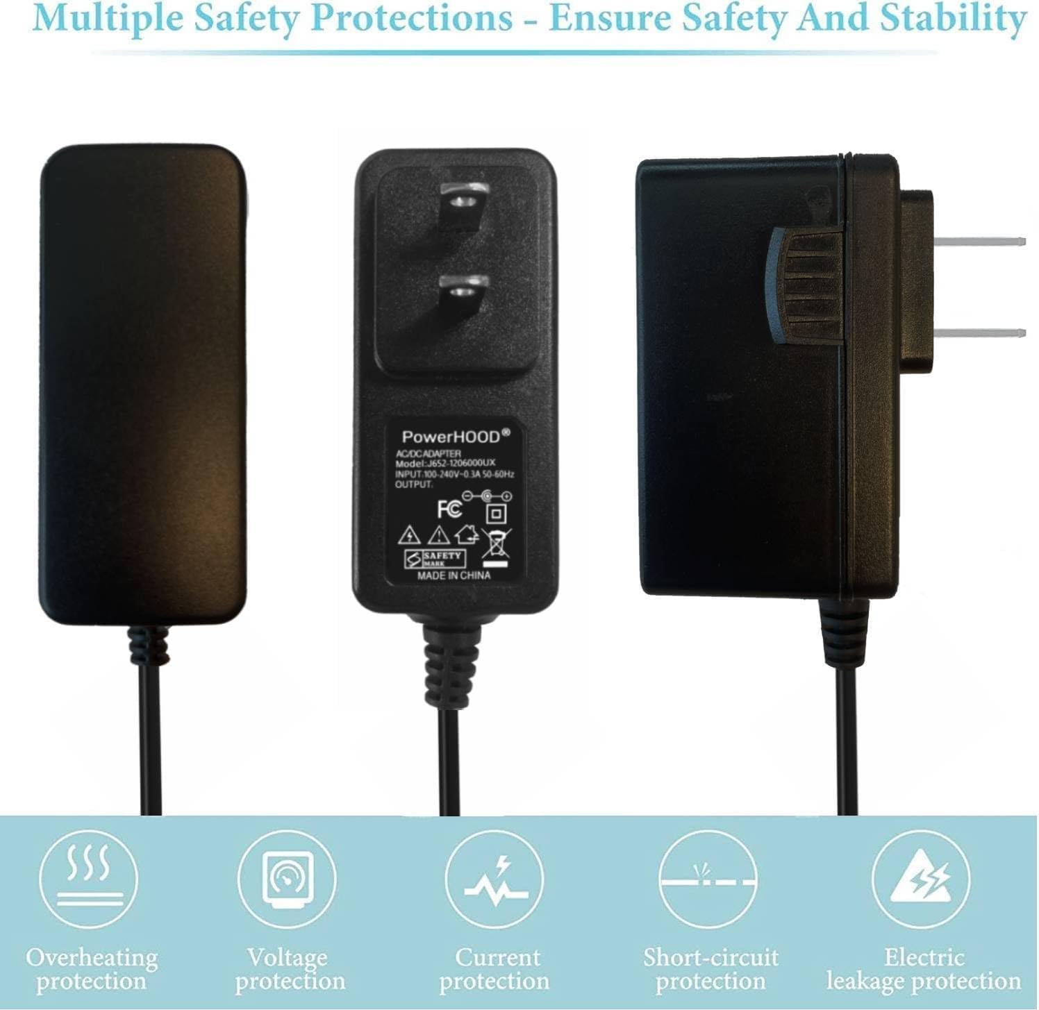 Amazon.com: PowerHOOD 9V AC/DC Adapter Compatible with Line 6