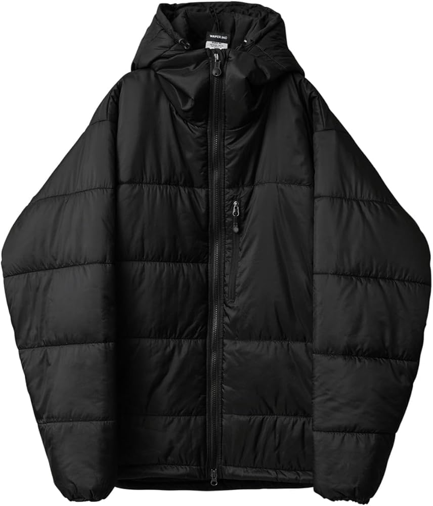 Amazon | [WAIPER] THERMO AIR LOFT PRIMALOFT パーカー PERTEX