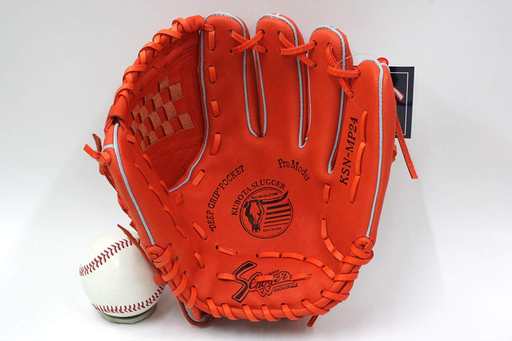 Amazon | 久保田スラッガー 軟式 グローブ KSN-MP24 Fオレンジ 内野手