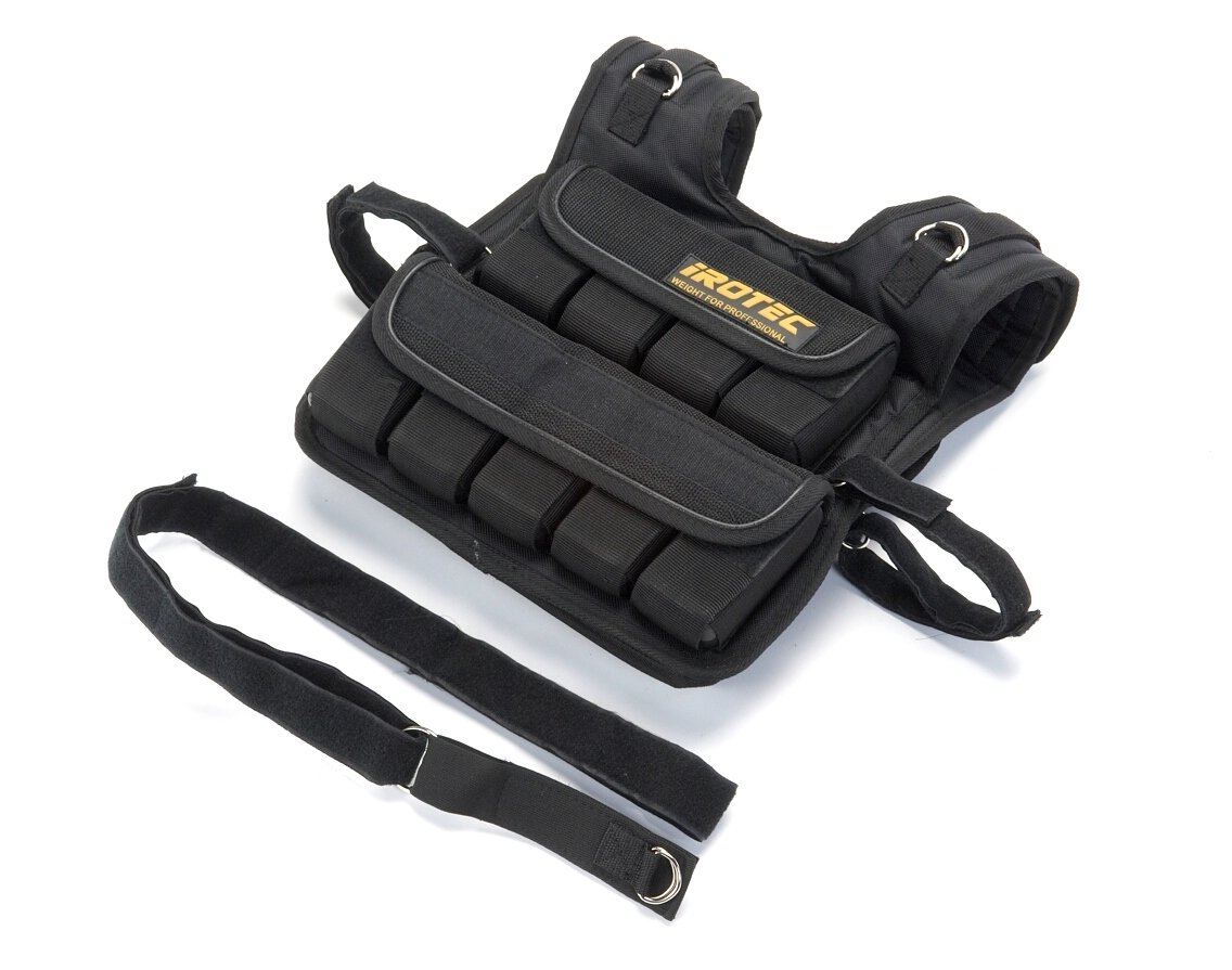 Amazon | IROTEC（アイロテック） NEWブロックウエイトベスト57ポンド