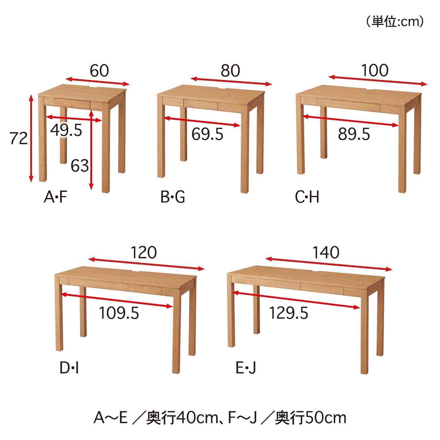 Amazon.co.jp: [ベルメゾン] パソコンデスク 天然木 シンプル