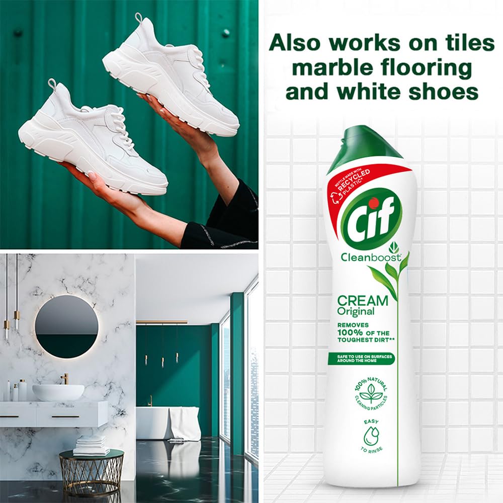 Amazon.com: Cif Professional Cream Cleaner Original 500ml Ref